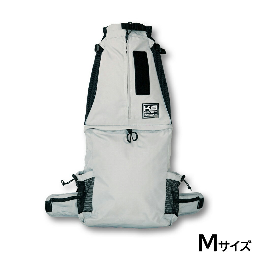 【店内ポイント最大41倍！6月20日！】GEWALK（ジウォーク） K9 スポーツサック ナビゲート M グレー【送料無料】 ペット用リュックサック キャリーバッグ 犬 猫