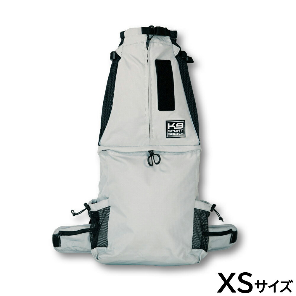 【2000円OFFクーポン！＆店内ポイント最大56倍！スーパーSALE！】GEWALK（ジウォーク） K9 スポーツサック ナビゲート XS グレー【送料無料】 ペット用リュックサック キャリーバッグ 犬 猫