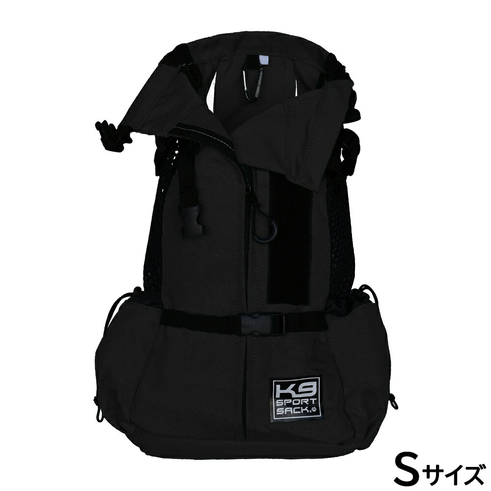 【2000円OFFクーポン！＆店内ポイント最大56倍！スーパーSALE！】GEWALK（ジウォーク） K9 スポーツサック エアー 2 S ブラック【送料無料】 ペット用リュックサック キャリーバッグ 犬 猫