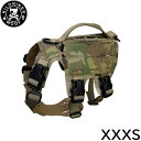 【本日限定!ポイントさらに+4倍!店内ポイント最大47倍!】KILONINER キロナイナー M5 Light Vest M5ライトハーネス XXXS Multicam【送料無料】 胴輪 ワッペンでカスタマイズ可 超小型犬