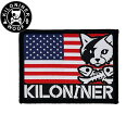 【2000円OFFクーポン!&店内ポイント最大59倍!本日限定!】KILONINER キロナイナー カスタマイズ用パッチ AMERICAN CAT & CROS...