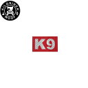 【2000円OFFクーポン!&店内ポイント最大59倍!本日限定!】KILONINER キロナイナー カスタマイズ用パッチ K9 Patch S Red ワッペン