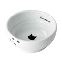 【店内ポイント最大43倍!本日限定!】猫壱 ハッピーダイニング フードボウル 猫柄 猫 磁器 餌皿 電子レンジOK 食洗機OK