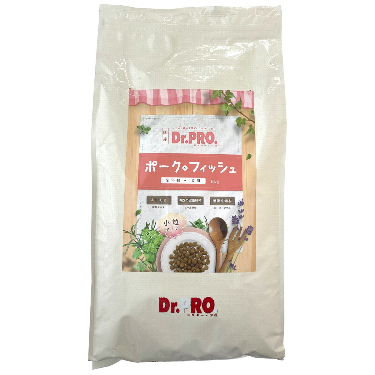 Rakuten - 【店内ポイント最大43倍！本日限定！】ドクタープロ Dr.PRO ポーク＆フィッシュ オールステージ 5kg【送料無料】 ドッグフード 国産 犬