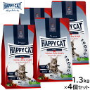 HAPPY CAT ハッピーキャット キャットフード カリナリー バイエルン ビーフ(大粒) 1.3kg×4個セット【送料無料】 無添加