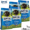 HAPPY DOG ハッピードッグ ドッグフード ヤング センシブル ジュニア ラム&ライス(中~大型犬) 1kg×4個セット【送料無料】 無添加