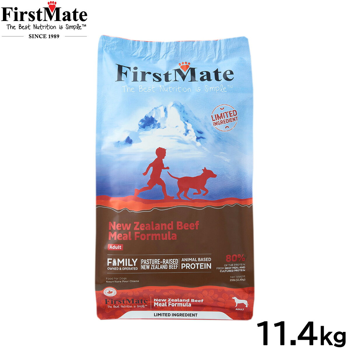 Rakuten - 【店内ポイント最大43倍！本日限定！】ファーストメイト ドッグフード ニュージーランドビーフ 11.4kg【送料無料】 無添加 ナチュラル プレミアムフード