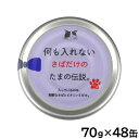 【2000円OFFクーポン!&店内ポイント最大58倍!本日限定!】何も入れないさばだけのたまの伝説 キャットフード 70g×48缶セット【送料無料】 国産 無添...