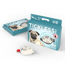 【2000円OFFクーポン！＆店内ポイント最大64倍！マラソン限定！】TICKLESS チックレス PET ベージュ 虫除け 薬品不使用 ノミ・ダニ対策 安全 超音波 3