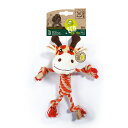 【店内ポイント最大42倍!本日限定!】M-PETS エムペッツ ECOドッグロープトイ キリンのジア