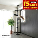 【店内ポイント最大46倍!本日限定!】【レビュー特典あり】OPPO オッポ キャットフォレスト ツー CatForest-2 ブラック 猫 キャットタワー 突っ...