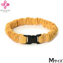 【店内ポイント最大43倍!5月18日!】ペタプラス にゃんくるバンド(ちりめん) 猫 小型犬用 ネックバンド M 無地イエロー【送料無料】