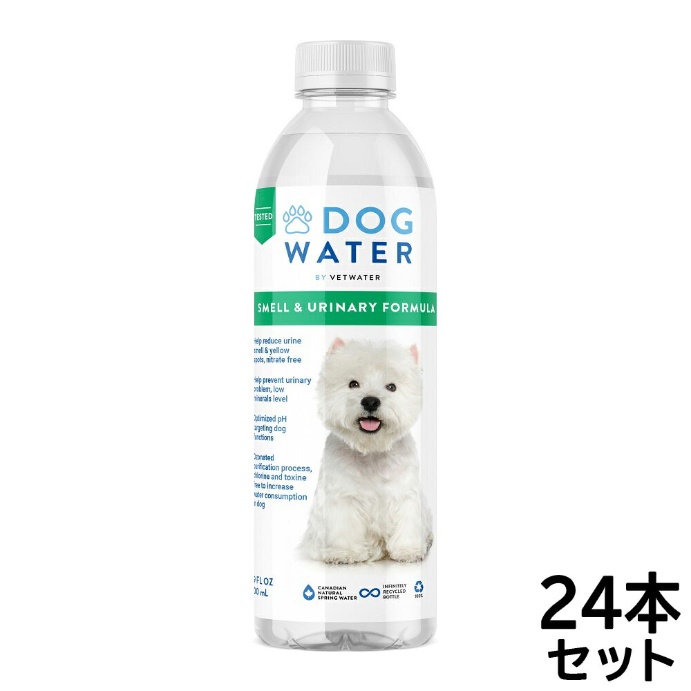 【2000円OFFクーポン！＆店内ポイント最大65倍！マラソン限定！】ファンタジーワールド ドッグウォーター 500ml×24本