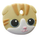 【本日限定!ポイントさらに+4倍!店内ポイント最大47倍!】ワールド商事 ペットキーカバー 猫 スコティッシュフォールドクリームタビー
