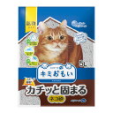【店内ポイント最大45倍!本日限定!】エリエール キミおもい カチッと固まる ネコ砂 5L