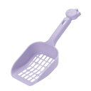 【店内ポイント最大40倍!本日限定!】リッチェル Richell コロル ネコトイレ用スコップ 大粒用 パープル 猫サンドスコップ トイレ 水洗い可 猫砂 掃除