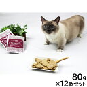 【エントリーでポイント+5.5倍!本日限定!】バツグン BATSUGUN CAT Chicken 80g×12個セット