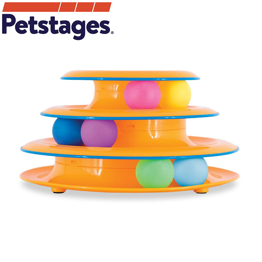 【8/1限定！抽選で最大1000ptバック＆最大400円OFFクーポン】ペットステージ Petstages ダッドウェイ DADWAY DXタワーオブトラックス 猫用おもちゃ ボール