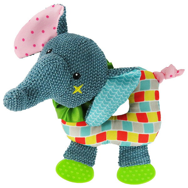 【店内ポイント最大43倍！本日限定！】PLATZ サーカス キャスト ティーザーエレファント 犬のおもちゃ ぬいぐるみ 音が鳴る