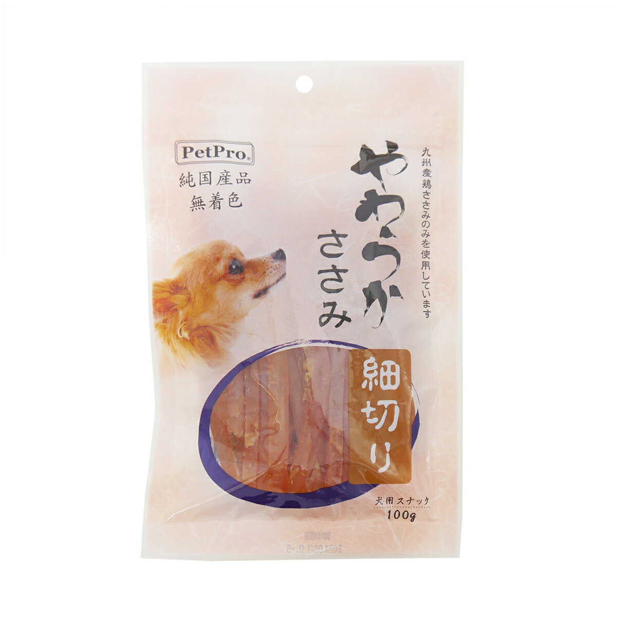 Rakuten - 【店内ポイント最大43倍！本日限定！】ペットプロ 純国産やわらかささみ細切り 100g