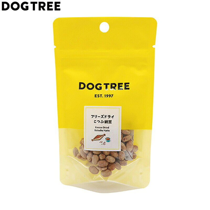 Rakuten - 【店内ポイント最大43倍！本日限定！】ドッグツリー 犬用おやつ フリーズドライ こつぶ納豆 S 約10g 国産 無添加