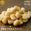 直火深煎り焙煎 ナッツ専門店 素焼き マカダミアナッツ 4kg (400g×10袋) 無添加ナッツ本来の甘さ・香ばしさを引き出す為に 無塩 無油 で熟練職人が深...