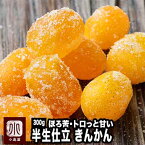 半生仕立て ジューシー金柑 《300g》ほろ苦・トロッと甘くて　癖がなく、すっきりした味わいです 風邪の民間薬とも呼ばれます。　ドライ 金柑　キンカン　きんかん