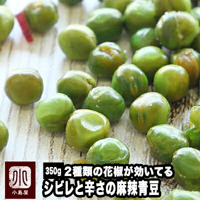 ナッツ専門店の 麻辣青豆《350g》 藤椒（タンジャオ）と花椒（ホアジャオ）が効いて辛いけど旨い やみつきになる【set1】