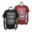 CREAM SODACS STAY GOLD Tシャツブラック/ディープレッドクリームソーダ