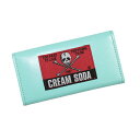 CREAM SODACS無地キーケースMINTBLUEクリー