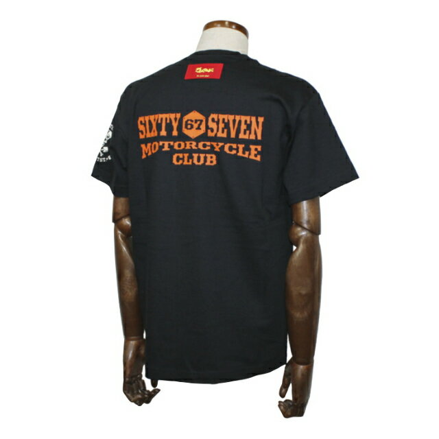 CREAM SODACS スカルライダーTシャツブラッククリームソーダ