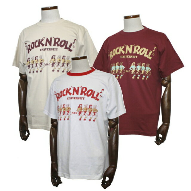 乐天商城 - グッドロッキンGRC-316半袖Tシャツ　R&R UniversityGood Rockin