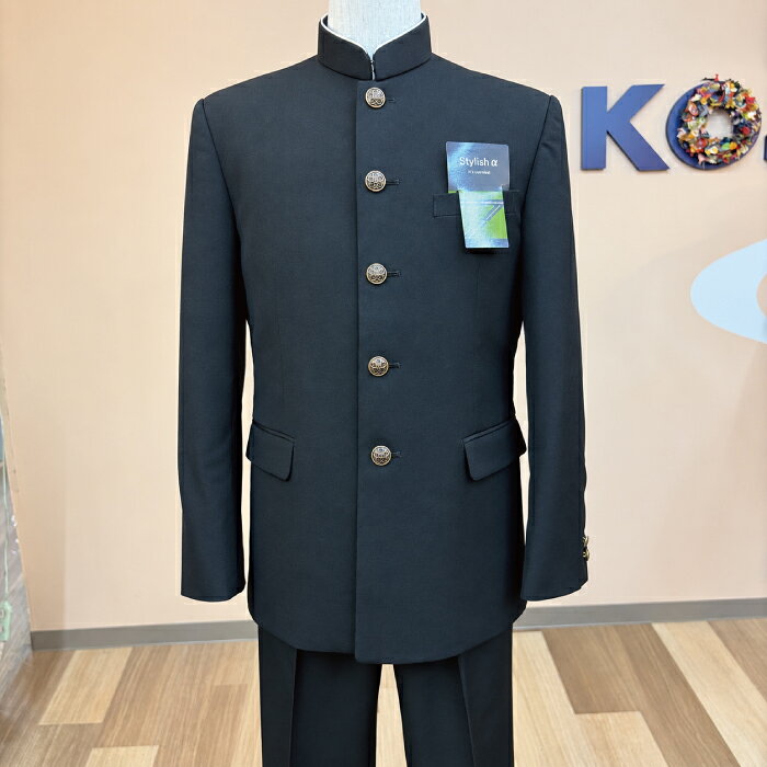 【10月末まで在庫限り特価】ZOL Stylish α 学生服 学ラン 上着 ウール60％ 日本製 ...