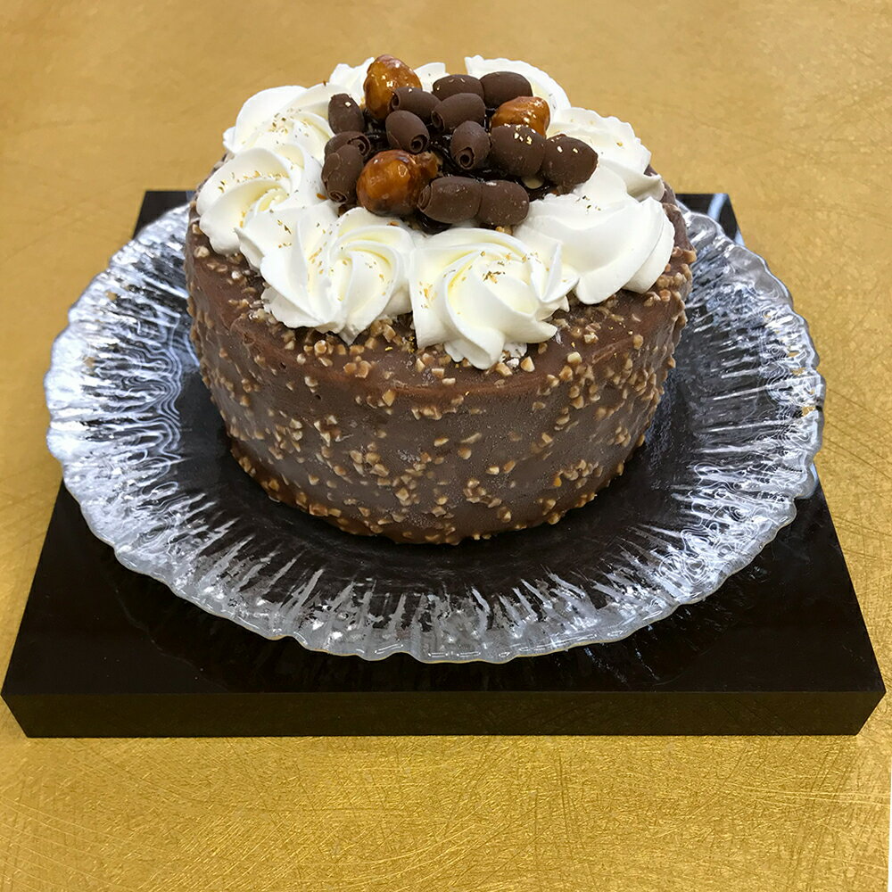 新宿kojimaya クリスマスケーキ アイスケーキ　ショコラプラリネノワゼット4号(直径12cm)　アイスクリーム　チョコレート　ヘーゼルナッツ　ジャンドゥーヤ 誕生日 子供 4号 お土産 贈り物 プレゼント 小島屋乳業製菓　新宿kojimaya