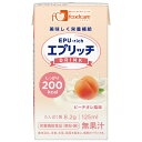 エプリッチドリンク　ピーチオレ風味 フードケア 栄養補助食品 エネルギー強化 高栄養が必要な方 高齢者 お年寄り ギフト対応