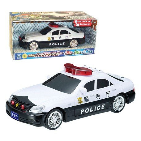 【レビュー書いて500円offクーポン】 フリクション サイレン クラウン パトカー 195390 警視庁 POLICE リアル 緊急ライトが光る トヨタ自動車 マルカ おもちゃ 車 模型 ミニカー 大きい プラモデル 玩具 乗り物 おすすめ 人気のサムネイル