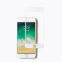 【最大P5倍！4/29迄】ROOT CO. ルート iPhone8/7専用 Tempered Glass Film ホワイト GTG8