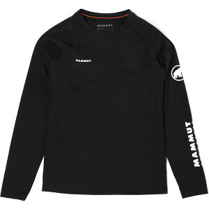 【クリアランス】 MAMMUT マムート 160周年 QD ロゴプリント LS Tシャツ アジアンフィット ウィメンズ / 1016-01480 0001