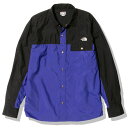 【アウトレット】THE NORTH FACE ザ ノースフェイス ロングスリーブヌプシシャツ ユニセックス / L/S Nuptse Shirt NR11961 LB