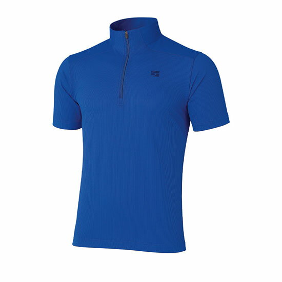 【アウトレット】finetrack ファイントラック［メンズ］ ドラウトクアッドジップT / カスケードブルー FMM1124