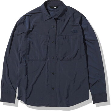 【31日までポイント10倍】THE NORTH FACE ザ・ノースフェイス ロングスリーブ クラッド シャツ レディース / L/S CLAD SHIRT NRW12202 N