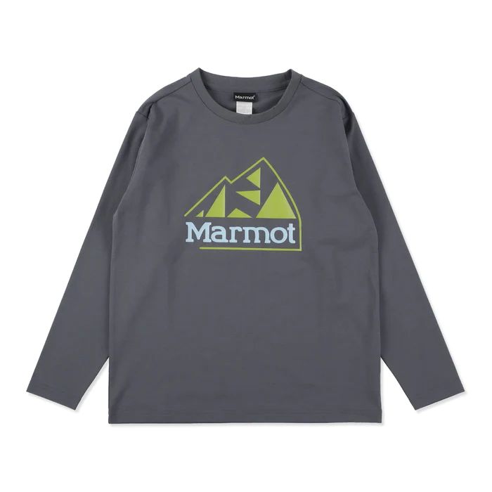 【クリアランス】Marmot マーモット キッズクラシックロゴロングティー / K's Classic Logo Long Tee TSFKC203 IGT