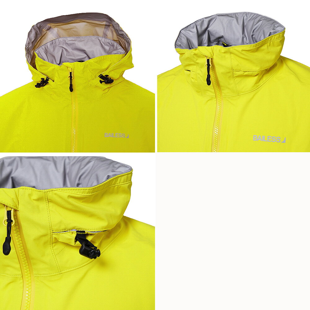 【最大P10倍！3/26 1:59迄】BAILESS バイレス［メンズ］ ゴアテックス ジャケット / MENS GORE-TEX JACKET BR1700_JKT YELLOW