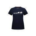 マムート Tシャツ レディース 【最大P15倍！5/7迄】【23SS返品】MAMMUT マムート QD ロゴ プリント Tシャツ アジアンフィット ウィメンズ / QD Logo Print TShirt AF Women 101702022 50355