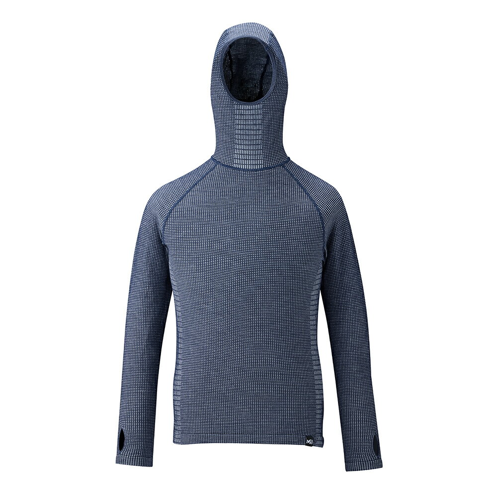 【クリアランス】 MILLET ミレー メンズ ワッフル ウール フーディー / WHOLE GMT WAFFLE WOOL HD M MIV01904 7317