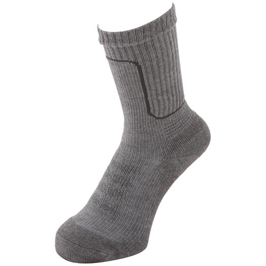 【最大P15倍！11/27 1:59迄】MIZUNO ミズノ ドライベクター中厚パイルソックス［レディース］/ グレー