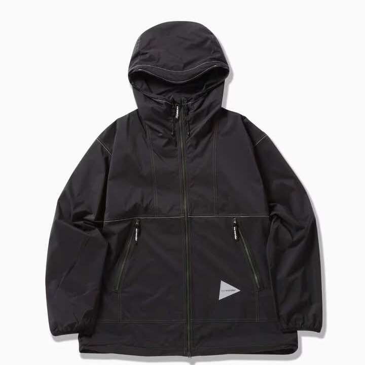 NEW  and wander Ah_[ PERTEX wind jacket jZbNX    5744121112 010BK WPbg