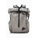 NEW! and wander Ah_[ UL backpack with DyneemaiRj / 5744975196 022CH