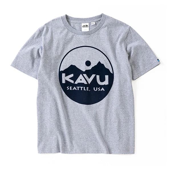 ںP15ܡ6/10NEW! KAVU ֡   T / Circle Logo Tee 19821827033 HGRY