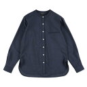 NEW! Marmot マーモット ウィメンズ バンドカラーロングスリーブマウンテンシャツ / Ws Band Collar Mt． Shirt L/S TSSWS403 NVB